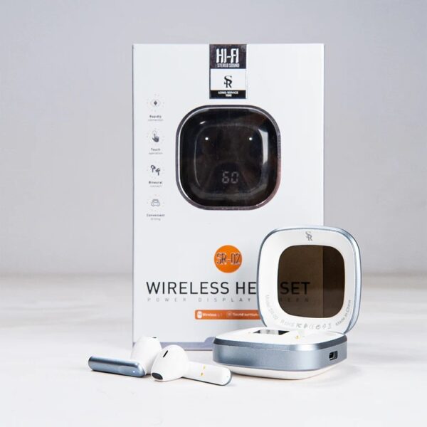 SR 02 Wireless Headset – TWS Earbuds with Superior Audio