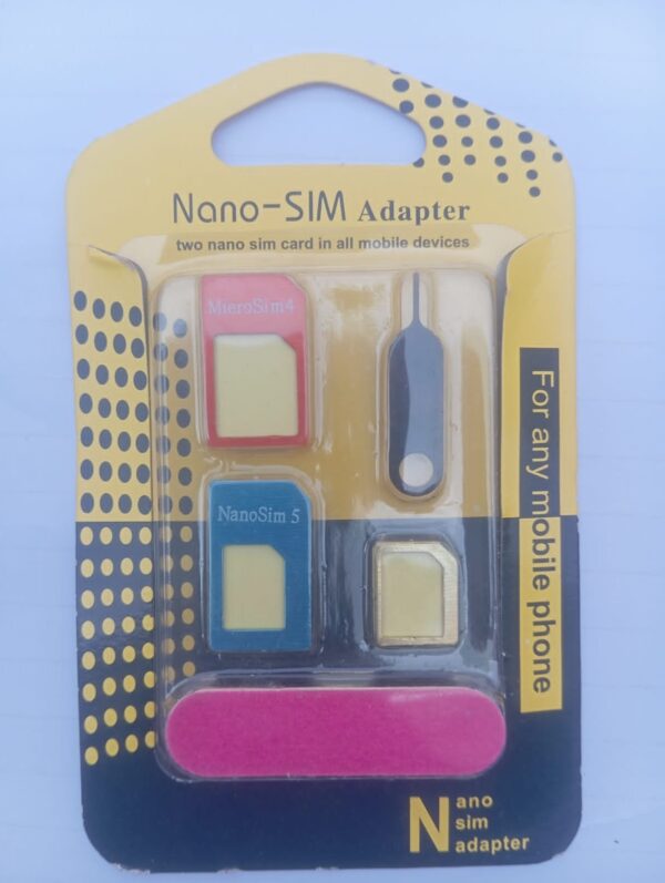 Nano SIM Adapter – Convert Your Nano SIM to Micro & Standard SIM Sizes
