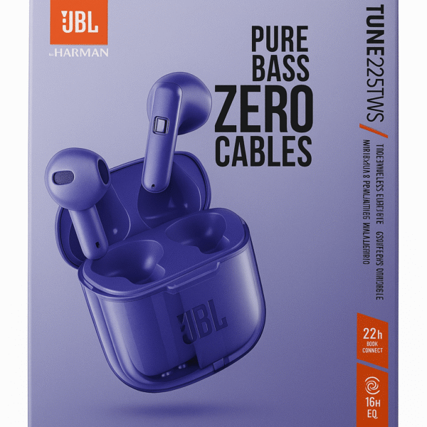 JBL's signature Pure Bass Sound Tune 225 Earbuds - Image 2